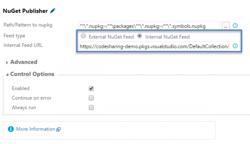 NuGet Publisher step