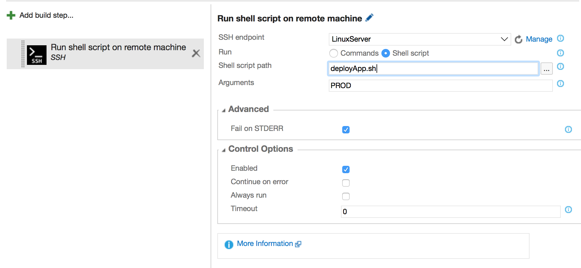 SSH task