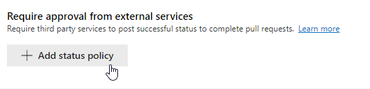 Add status policy