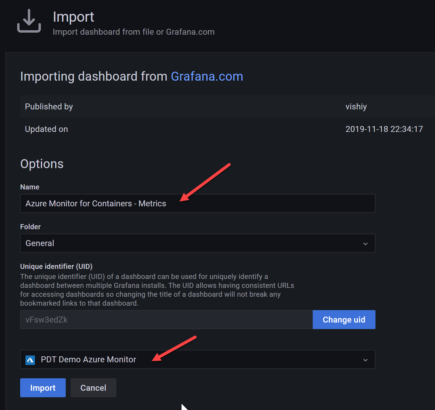 Import Link