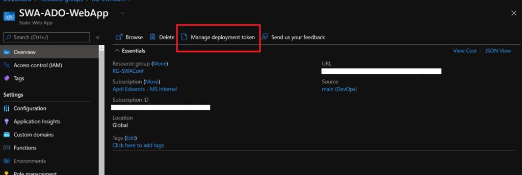 Deployment Token