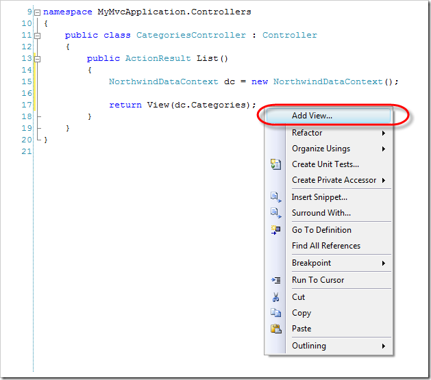 AddViewMenu