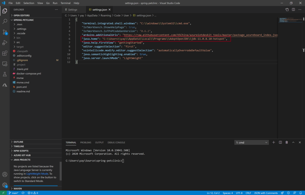 Image javahome