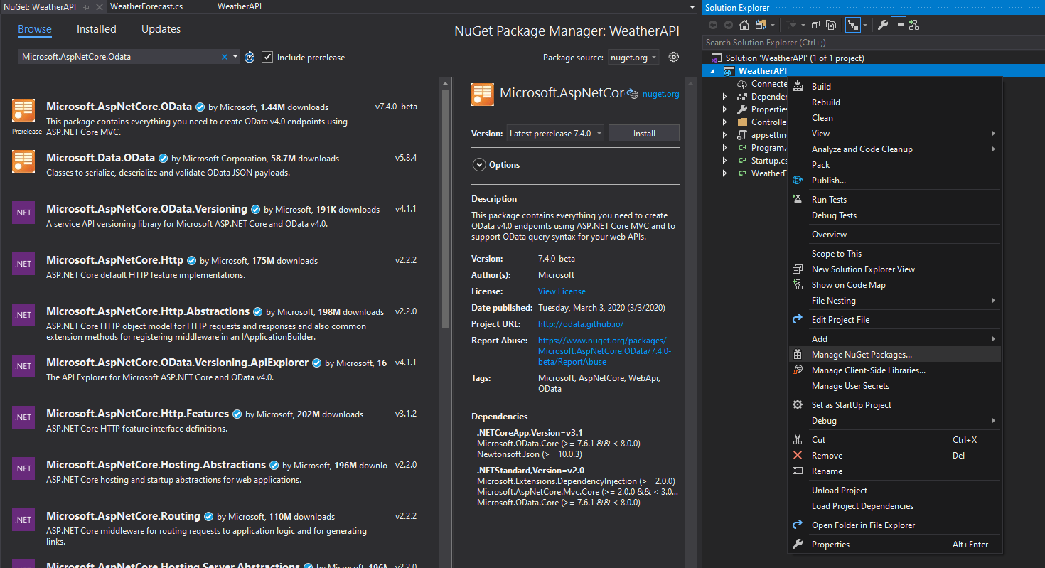 Image ODataWithContextBeta