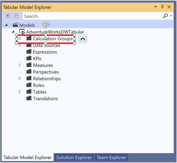 Image tabmodel