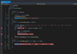 Code Sample 