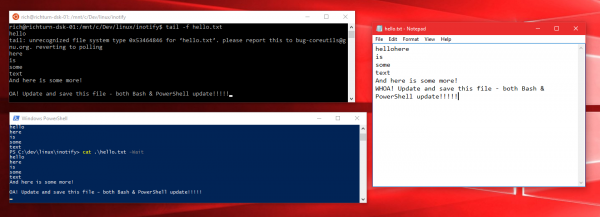 inotify example