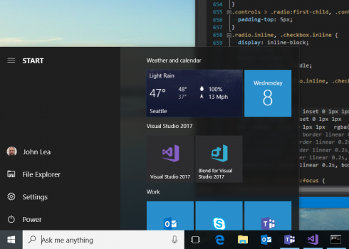 start-menu