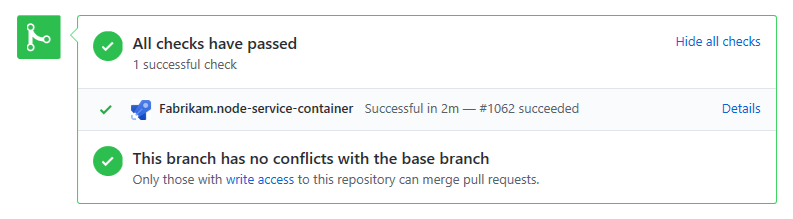 GitHub Checks API