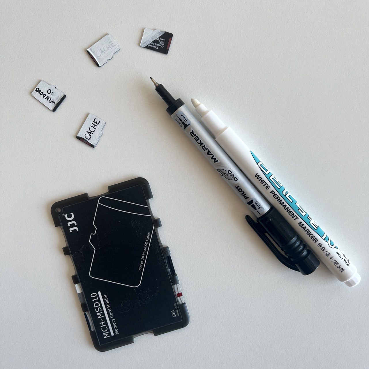 Labeling Micro SD Cards