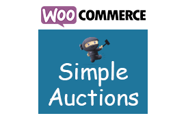 مزاد WooCommerce بسيط