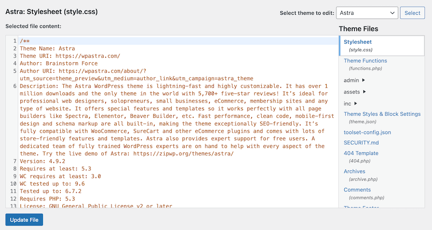Theme-File-HTML - Duplicator Theme file HTML
