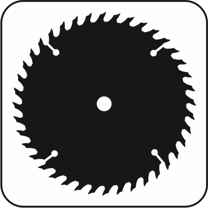 丸鋸刃のアイコン