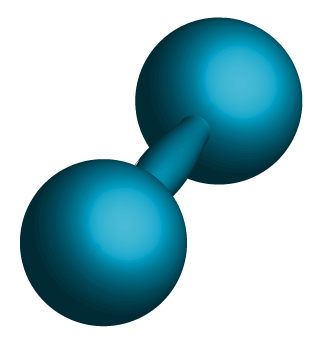 重そうな青い鉄アレイのイラスト