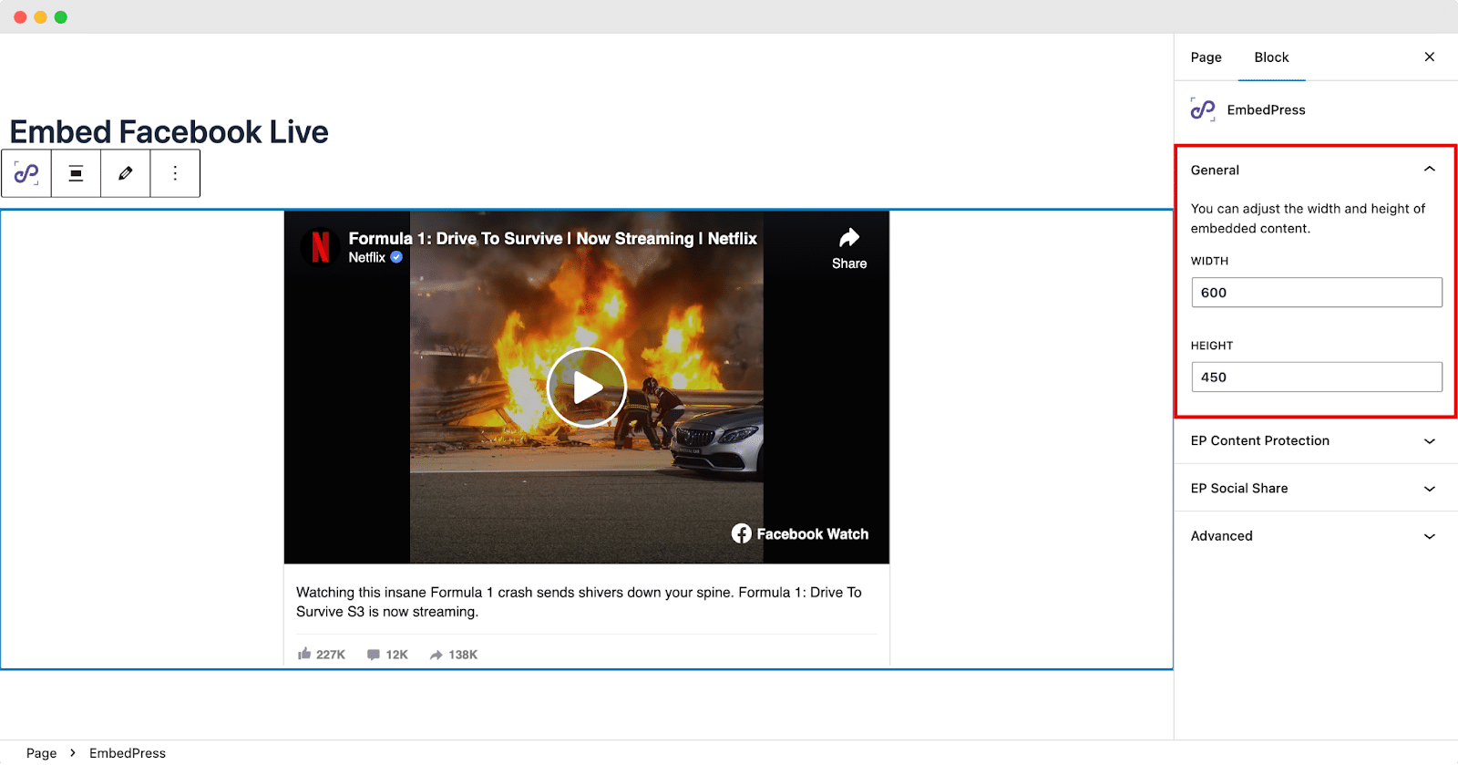 How To Embed Facebook Live Videos With EmbedPress? 4 Embed Facebook Live
