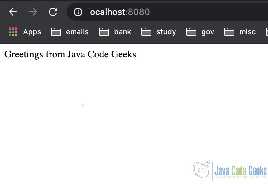 Java Spring Boot app
