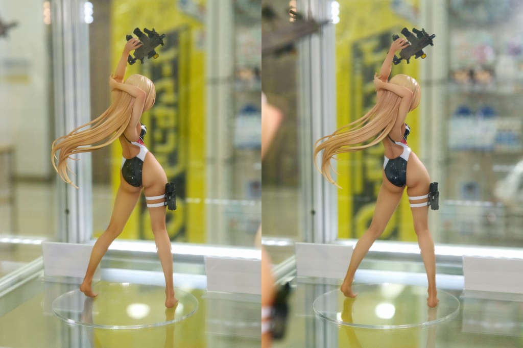 AMAKUNI ARMS NOTE 水泳部のコウハイちゃん 赤色ラインの水着Ver. フィギュア