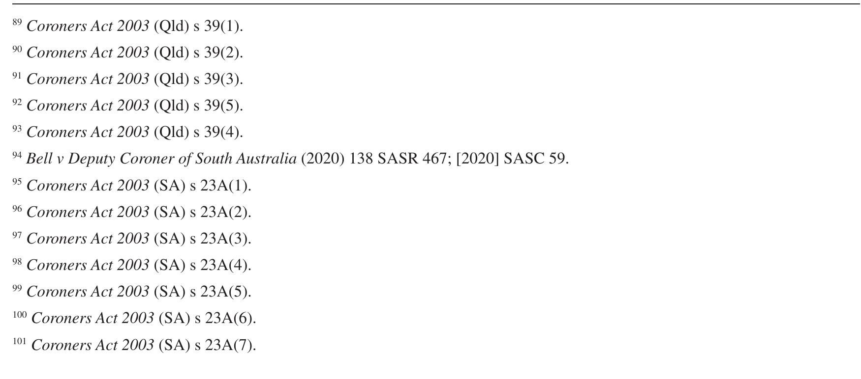 It is specified that a certificate for these purposes may relate to more than one question, record or document (or to a combination of one or more questions, one or more records and one or more documents).'"! In any proceeding in a court or before any person or body authorised by a law of South Australia, or by consent of parties, to hear, receive and examine evidence, an answer given, or a record or document produced, by a person in respect of which a certificate under this section has been given; and any information, document or thing obtained as a direct or indirect consequence of the person having answered a question, 