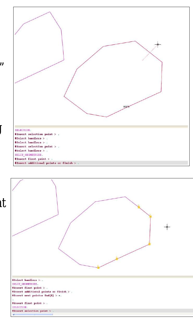 Closed polygons are produced with tools found in the Sextante toolbox, such as the “Polygonize” function. 