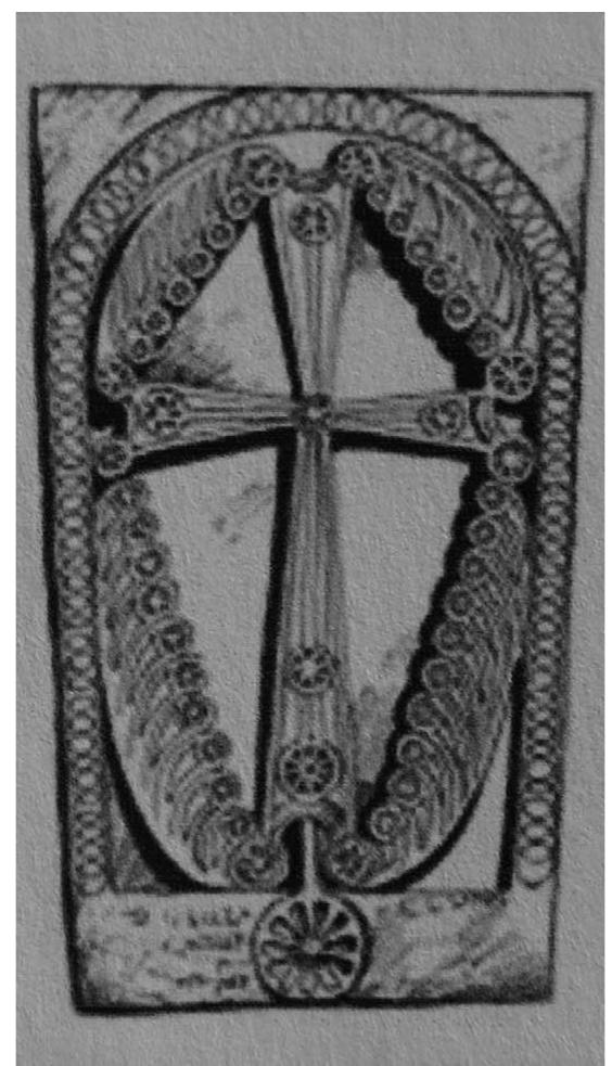 Fig. 3. Khachkar from Ani (952), Source: A. Jacobson, Armianskie khachkary, Yerevan 1986, pl. 4  Fig. 4. Khachkar from village Mec-Mazr (991) Vardenis region, Source: ibid. pl. 13  ‘ig. 5. Khachkar from Noraduz 996). Source: ibid., pl. 14 