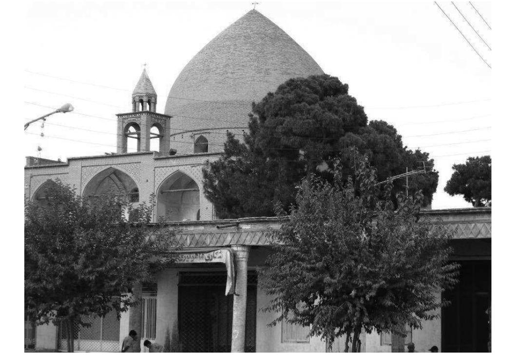 Fig. 1. Eglise Saint Bethleheme, vue ouest 