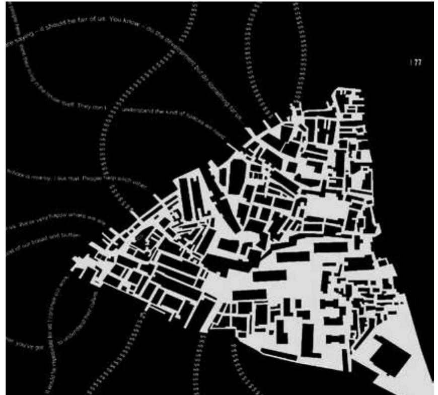 Dharavi map, MSc Building & Urban Design in Development, Urban Intervention Studio 2007/08.  A SIX-FOLD MANDATE FORAN ENGAGED URBAN DESIGN -  RESEARCH EDUCATIO}D 