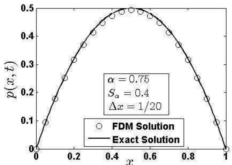 Figure 4: Numerical solutions of example 4.  7 Conclusions 