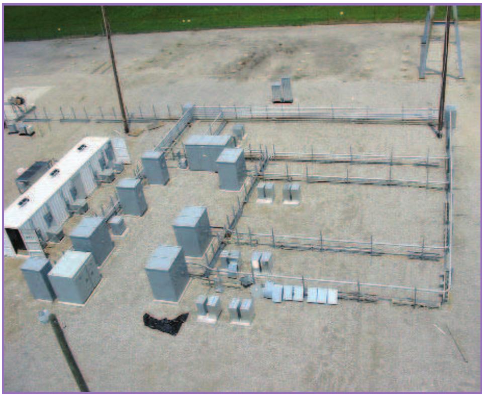 figure 5. Layout of the Dolan Technology Center CM test bed june 2006) (source: CERTS). 