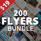 200 Corporate Flyers with Extended License - Only $19