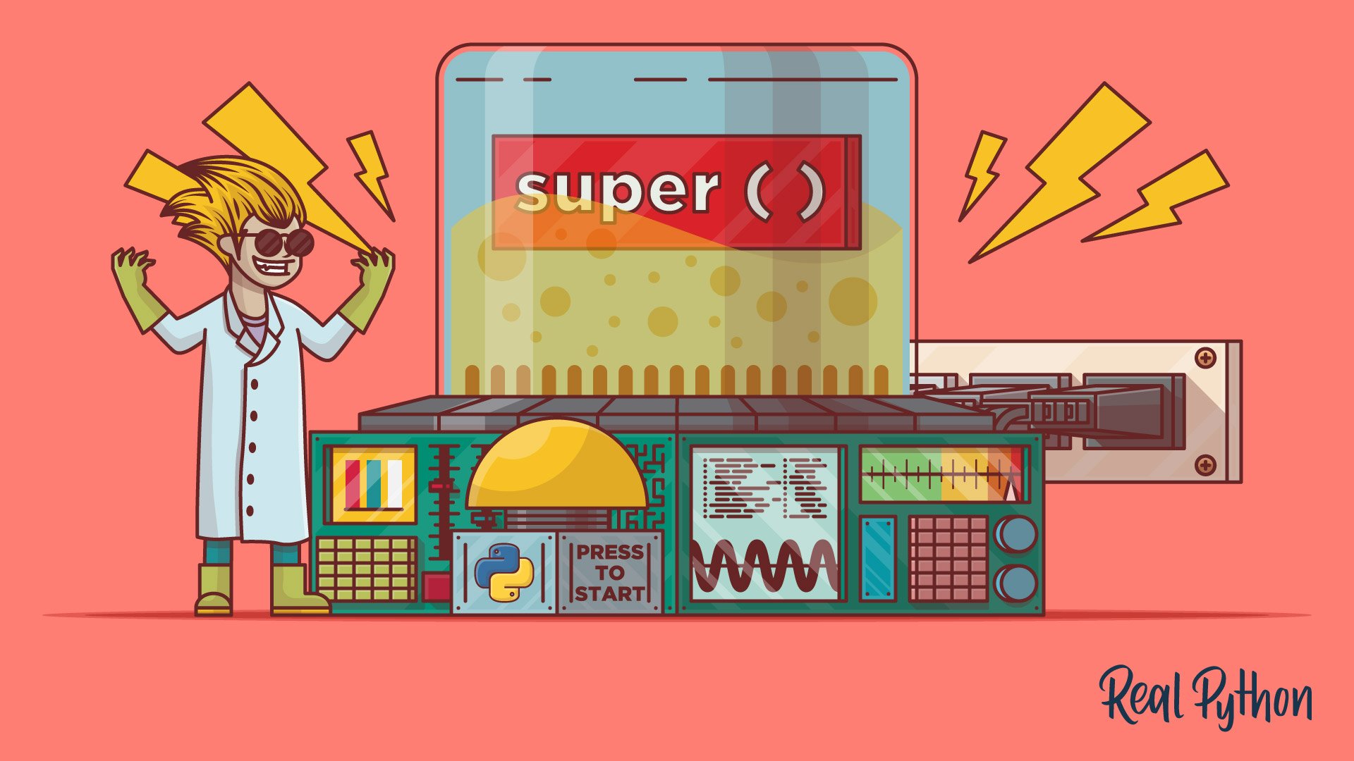 Title image for Supercharge Your Classes With Python super() (Supercharge Your Classes With Python super())