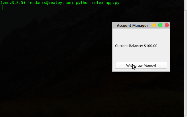 Account Manager Example