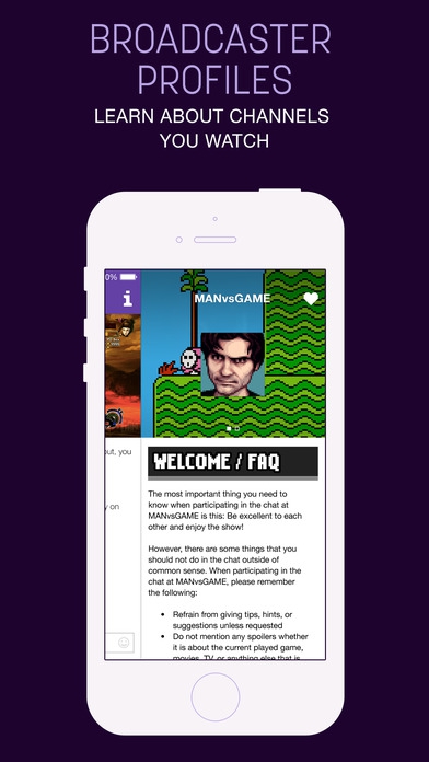 App ติดตาม live การเล่นเกม Twitch