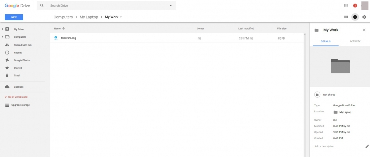 วิธีเซฟไฟล์งานจากที่ทำงาน กลับมาทำงานต่อที่บ้าน ผ่าน Google Backup and sync