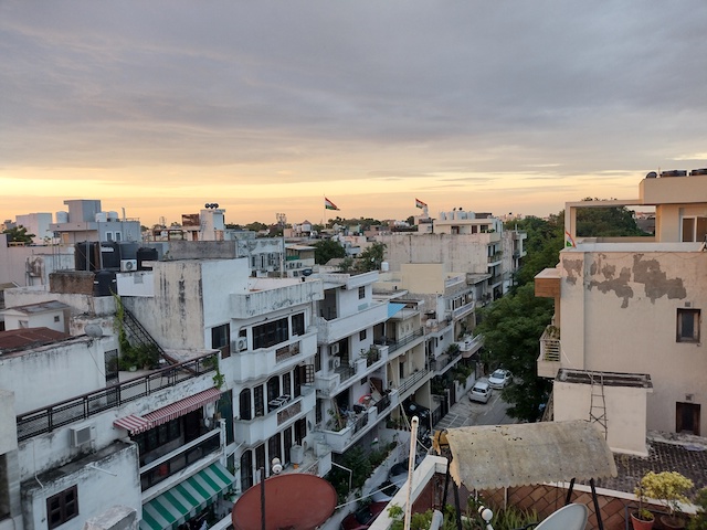 サウスデリーの住宅街