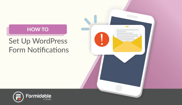 WordPress form notifications