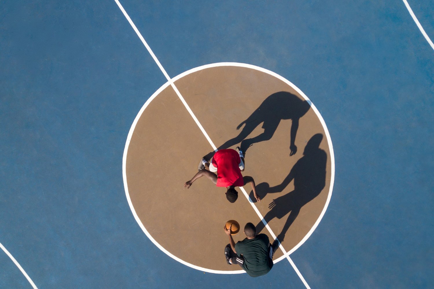 People Playing Basketball