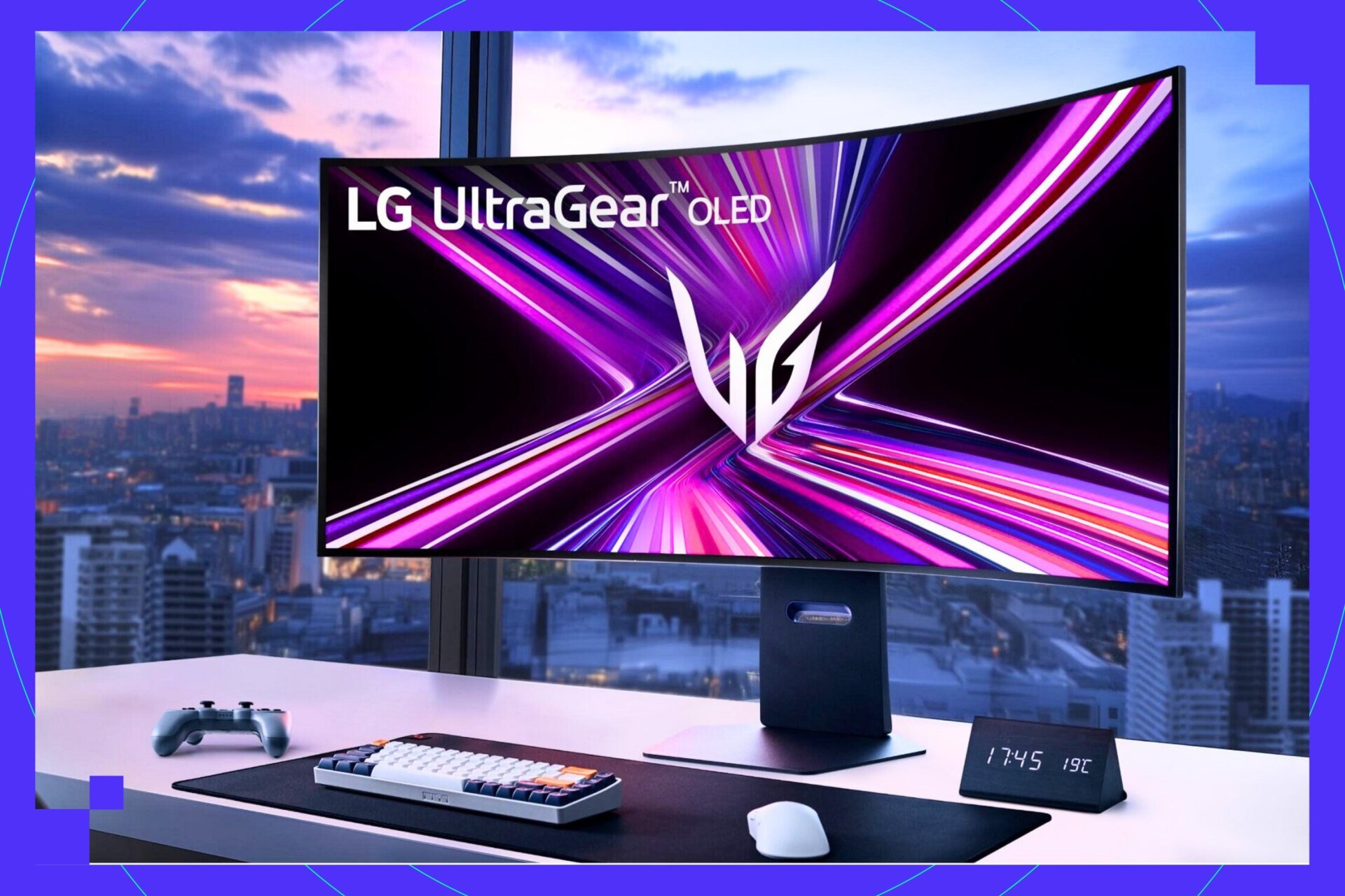 LG UltraGear OLED Bendable Gaming Monitor