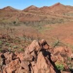 The crater is in Western Australia's Pilbara.