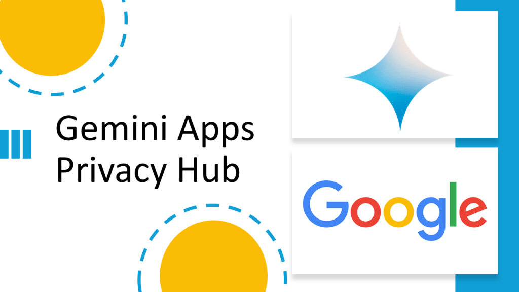 Gemini Apps Privacy Hub graphic