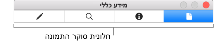 חלוניות סוקר התמונה.