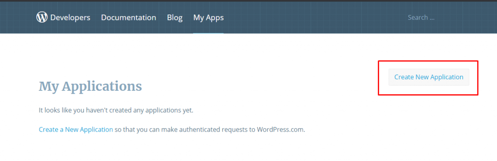 Skapa WordPress-applikation
