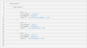 Spring REST JSON Example