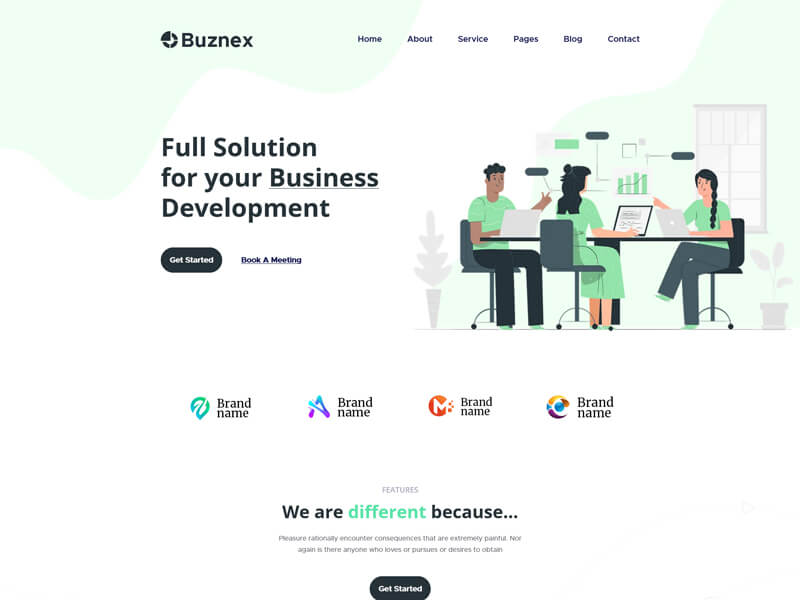 Buznex – Corporate Business Bootstrap5 Template