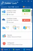 Folder Lock screenshot 1