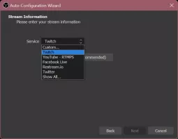 OBS Studio screenshot 2