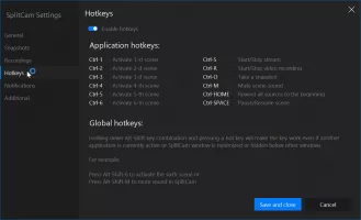SplitCam screenshot 2