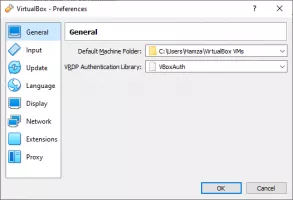 Oracle VM VirtualBox screenshot 1