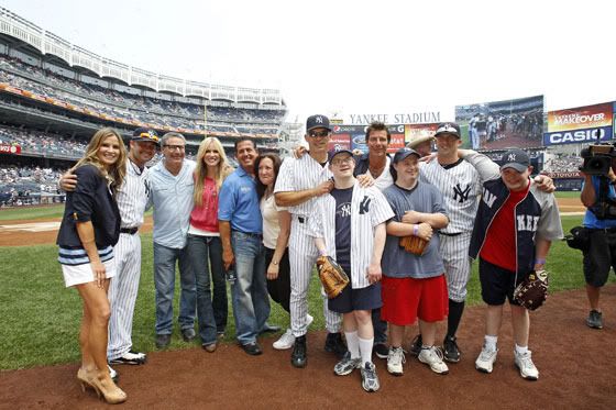 Ty and a EM:HE family meet the Yankees...