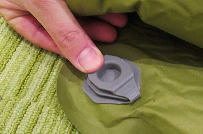 バルブを閉める