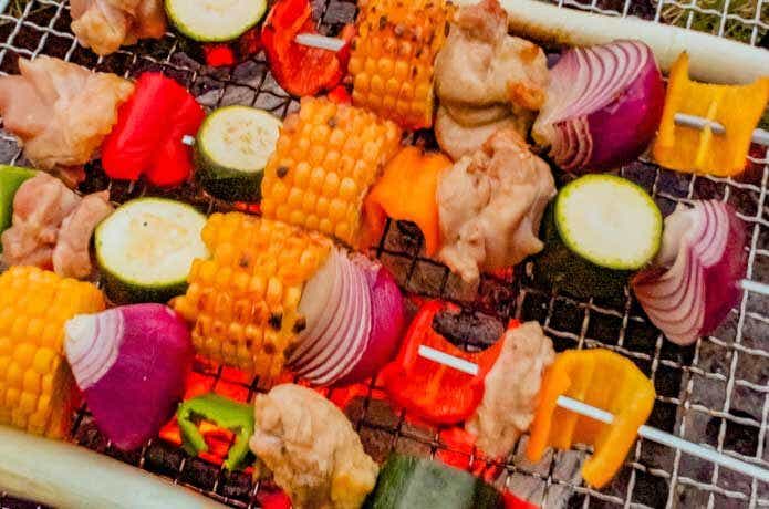 キャンプ料理BBQ